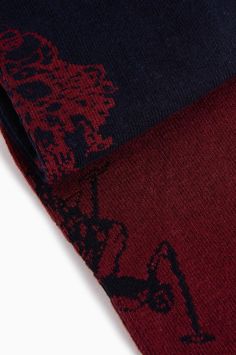 Kadın Lacivert Çorap - 50205480002