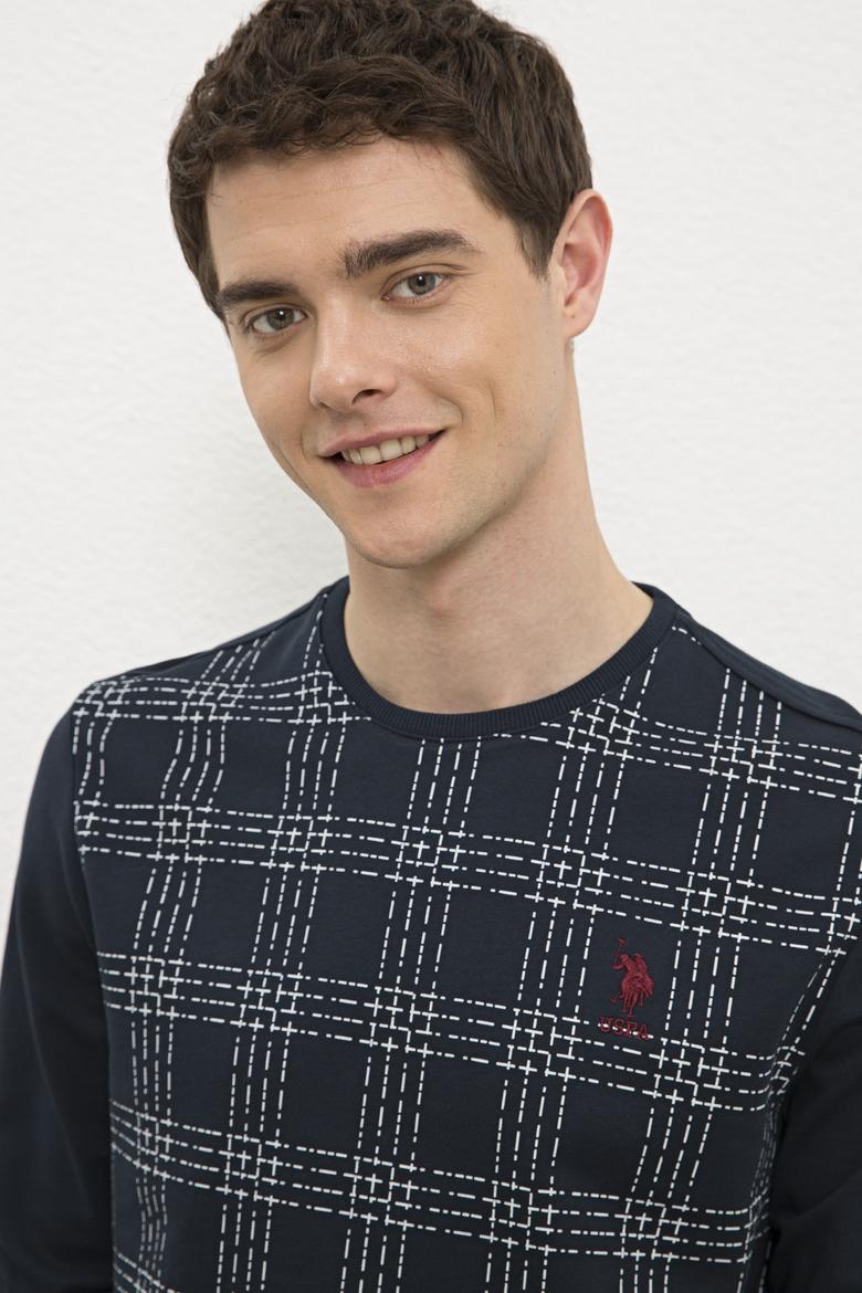 Erkek Lacivert Sweatshirt - 50225397011