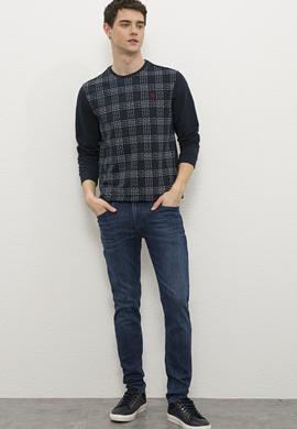 Erkek Lacivert Sweatshirt - 50225397011