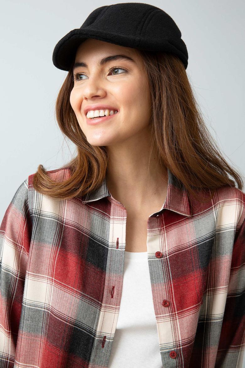 Kırmızı Gömlek Uzunkol - 50201114005