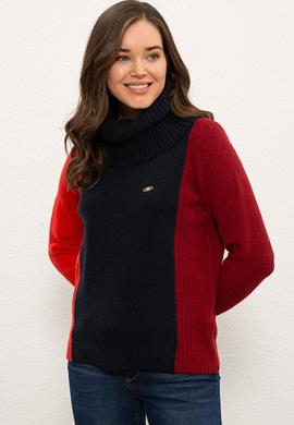 Kadın Lacivert Kazak - 50225345002