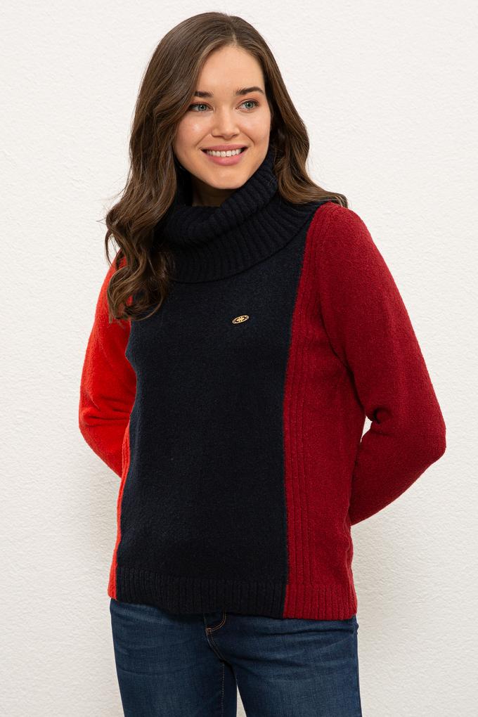 Kadın Lacivert Kazak