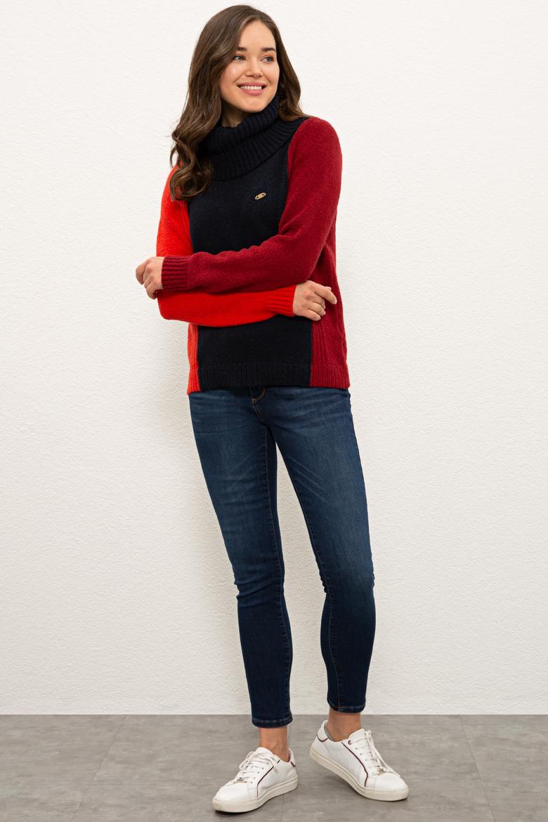 Kadın Lacivert Kazak - 50225345002