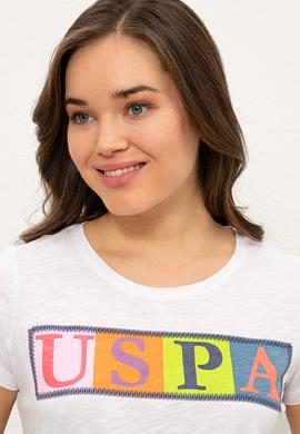 Kadın Beyaz Tişört - 50252287006