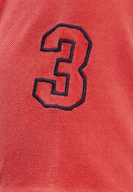 Erkek Nar Çiçeği Polo Yaka T-Shirt Basic - 50199786082