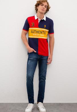 Erkek Lacivert Polo Yaka T-Shirt - 50199792014