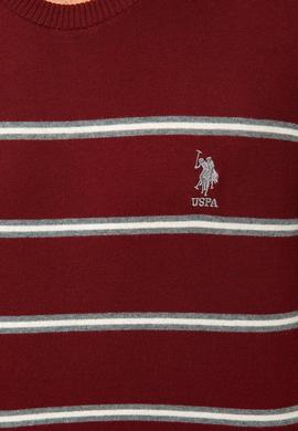 Erkek Kırmızı Triko Kazak - 50202072008