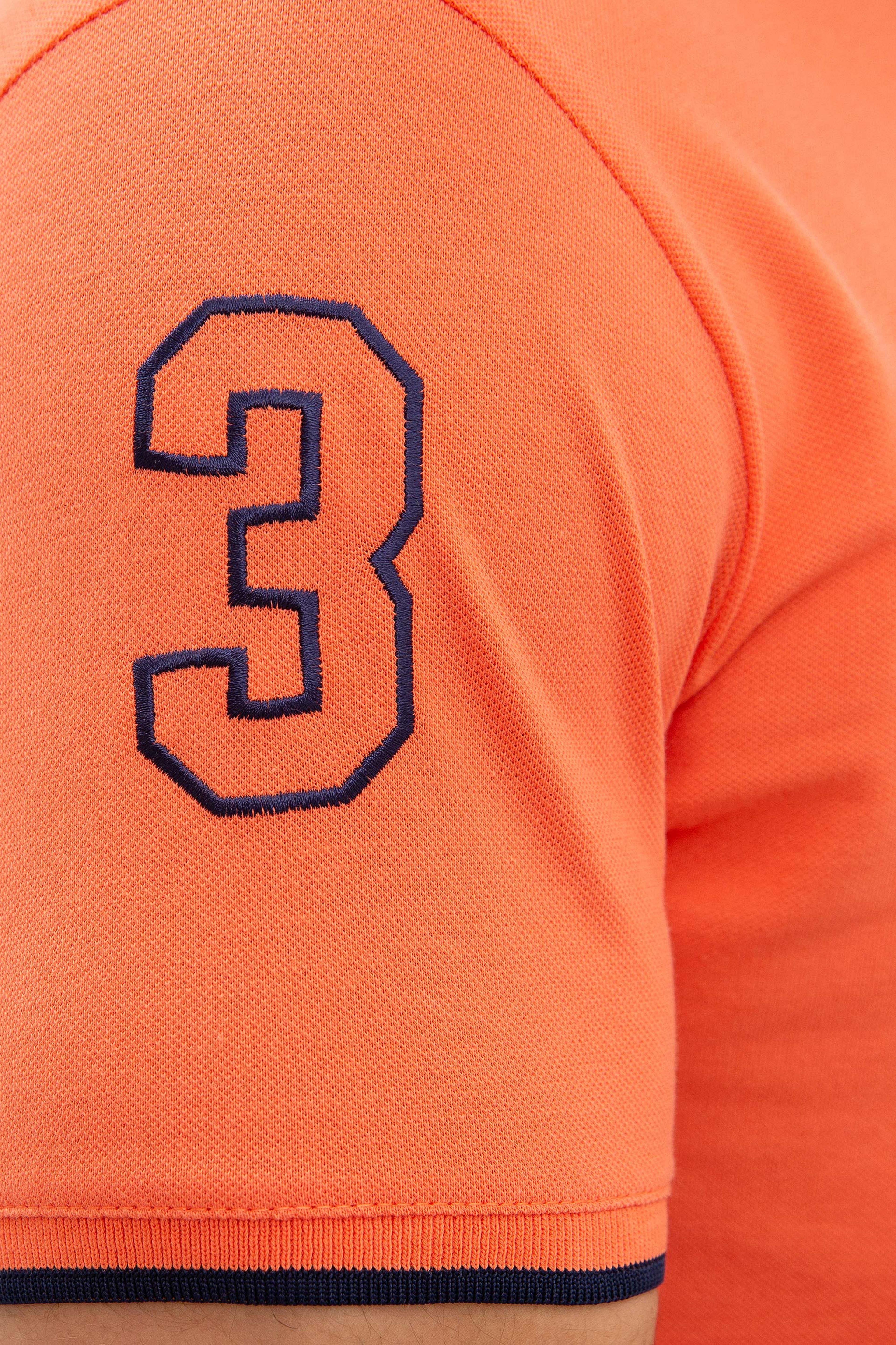 Erkek Somon Polo Yaka T-Shirt Basic - Image 4