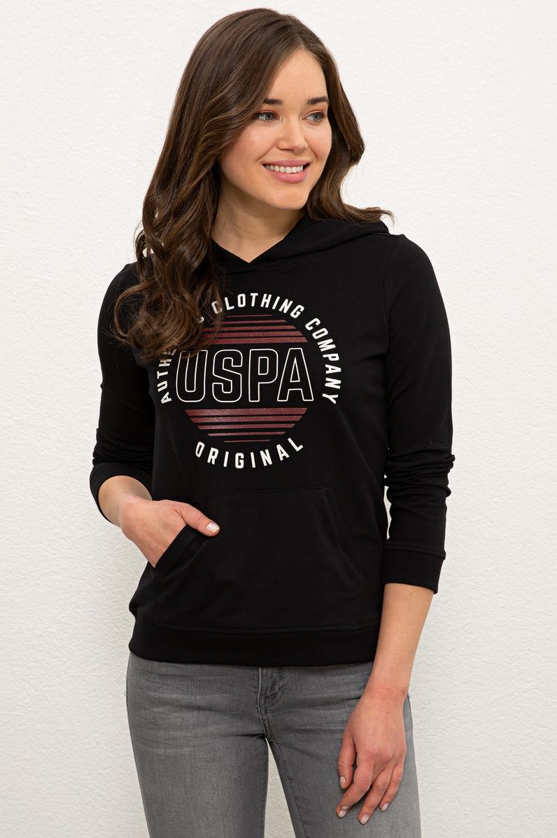 Kadın Siyah Sweatshirt