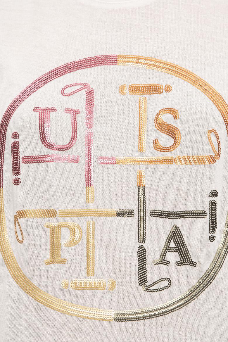 Kadın Haki Tişört - 50234649007