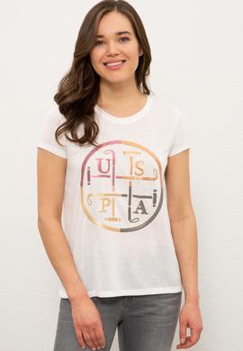 Kadın Haki Tişört - 50234649007