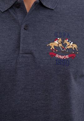 Erkek Lacivert Polo Yaka Sweatshirt - 50208642001