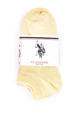 Kadın Sarı Çorap - 50203089001