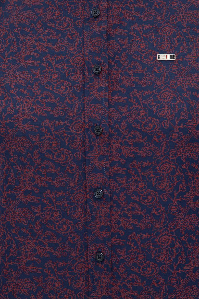 Kadın Lacivert Gömlek Uzunkol - 50237940005