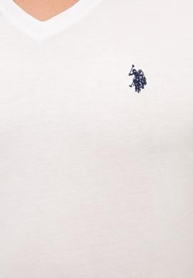 Erkek Beyaz Basic Tişört - 50232305002