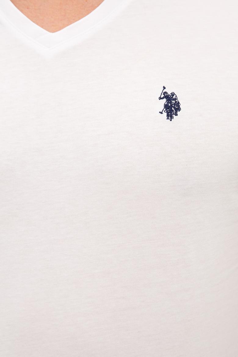 Erkek Beyaz Basic Tişört - 50232305002