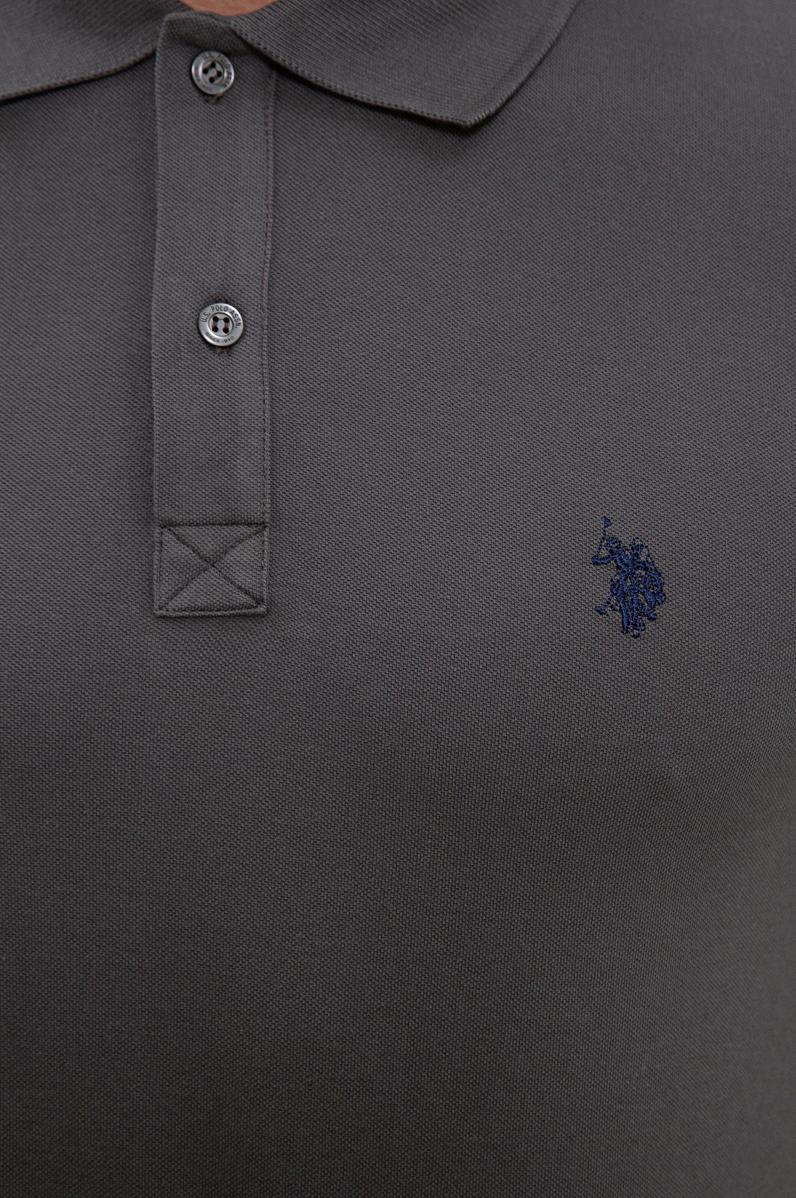 Erkek Antrasit Basic Tişört