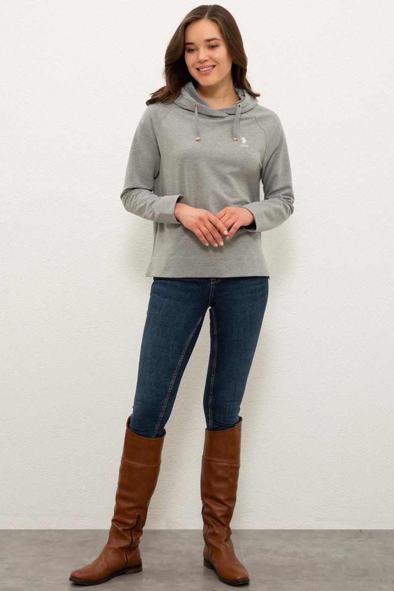 Kadın Gri Sweatshirt - 50233408012