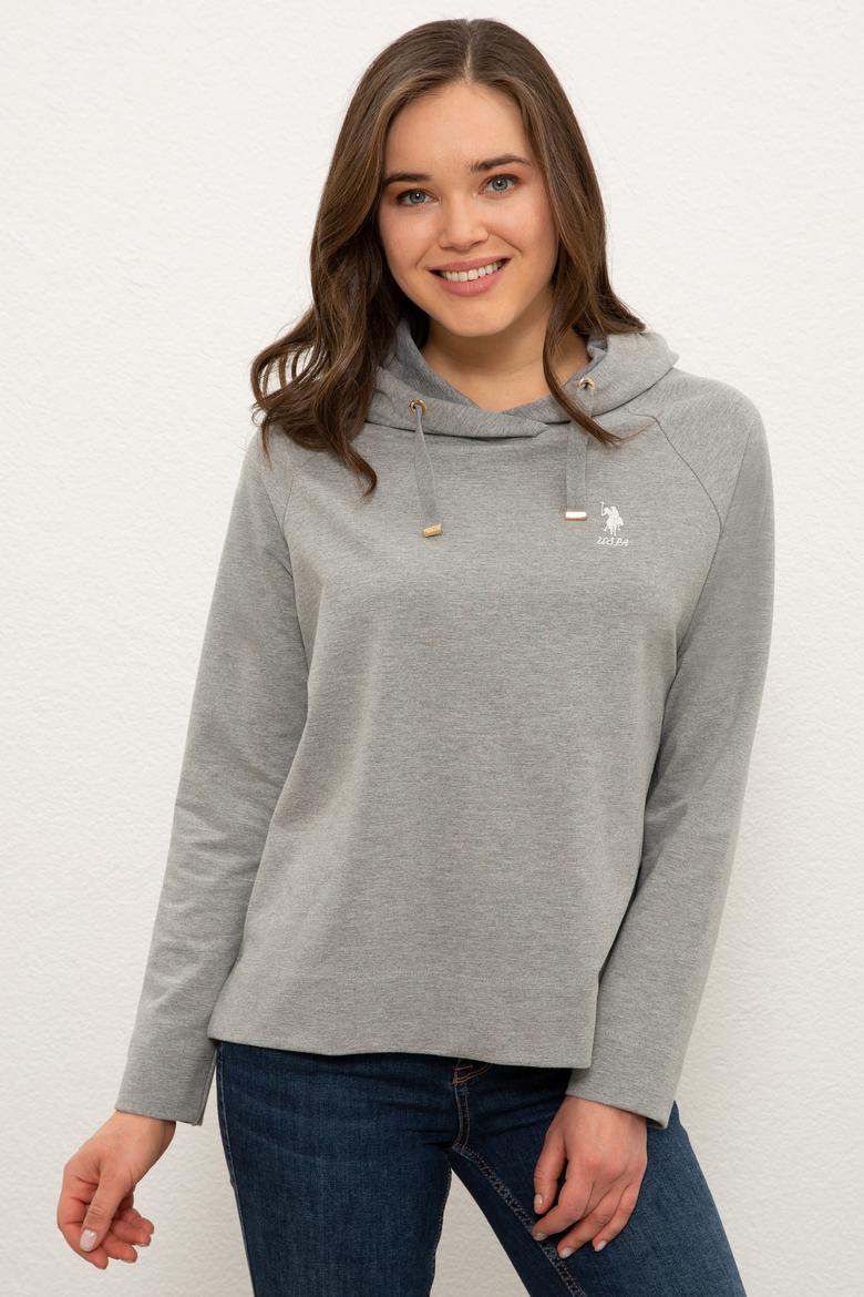 Kadın Gri Sweatshirt