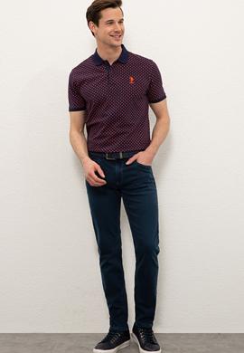 Erkek Mavi Denim Pantolon - 50207885003