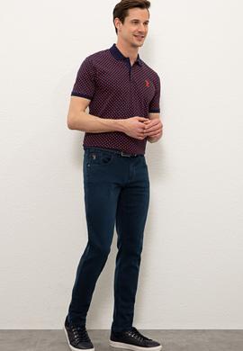 Erkek Mavi Denim Pantolon - 50207885003