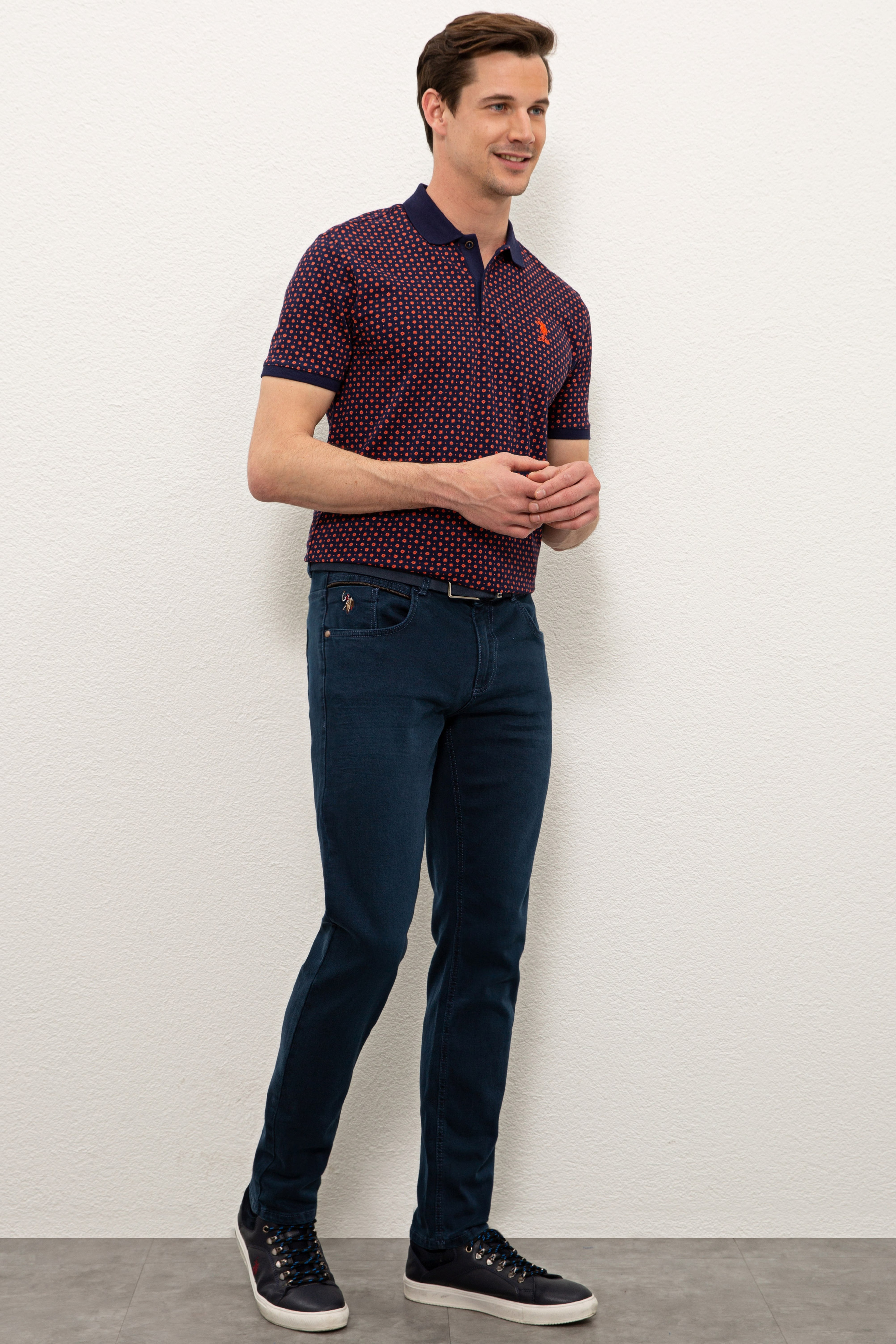 Erkek Mavi Denim Pantolon - Image 2