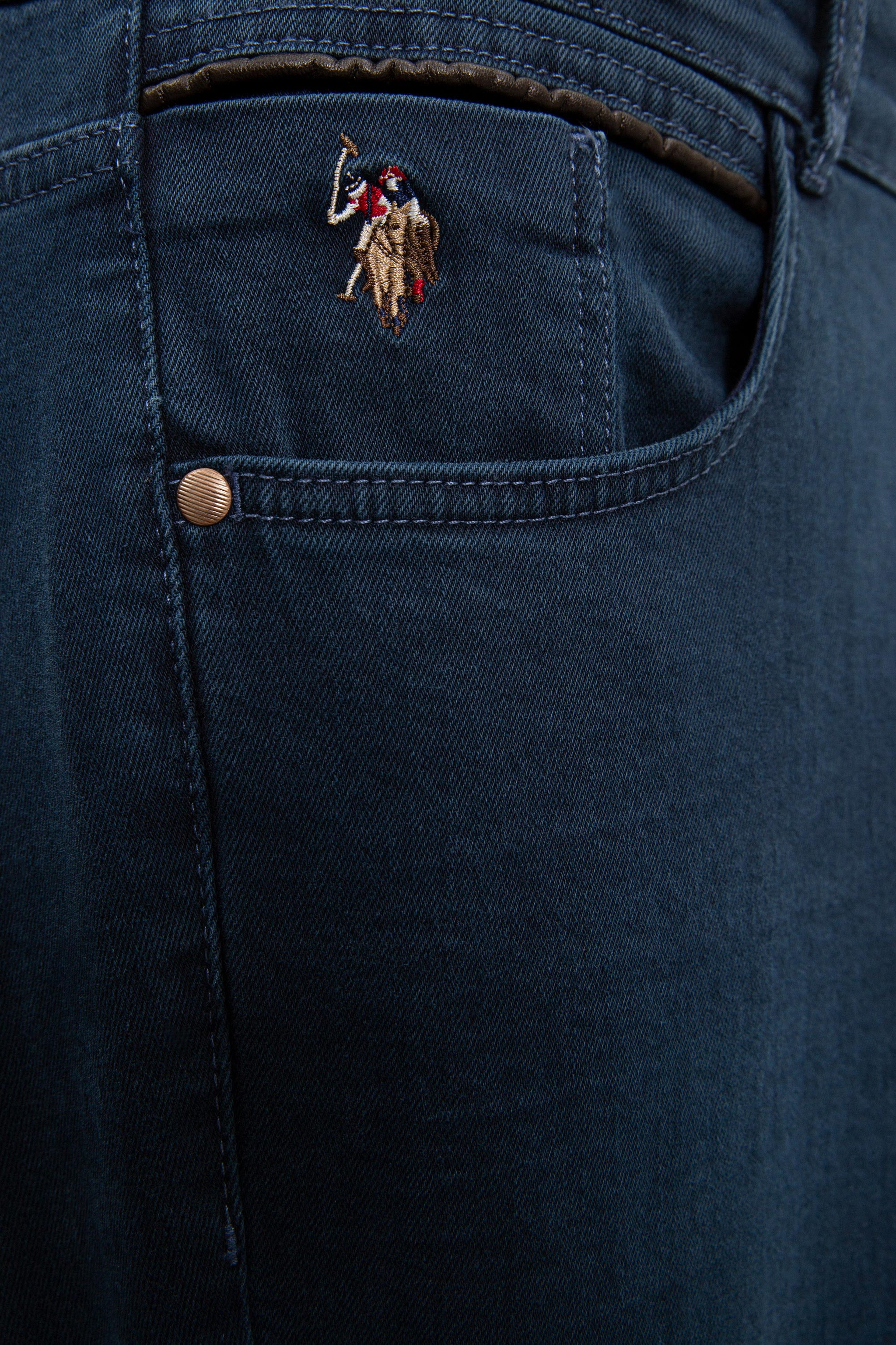 Erkek Mavi Denim Pantolon - Image 4