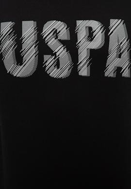 Erkek Siyah Bisiklet Yaka Sweatshirt - 50234154018