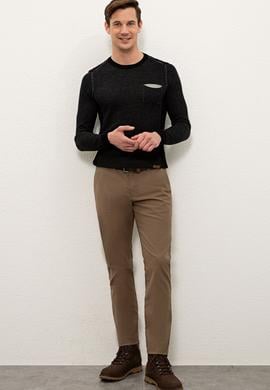 Erkek Kahverengi Chinos - 50234312047