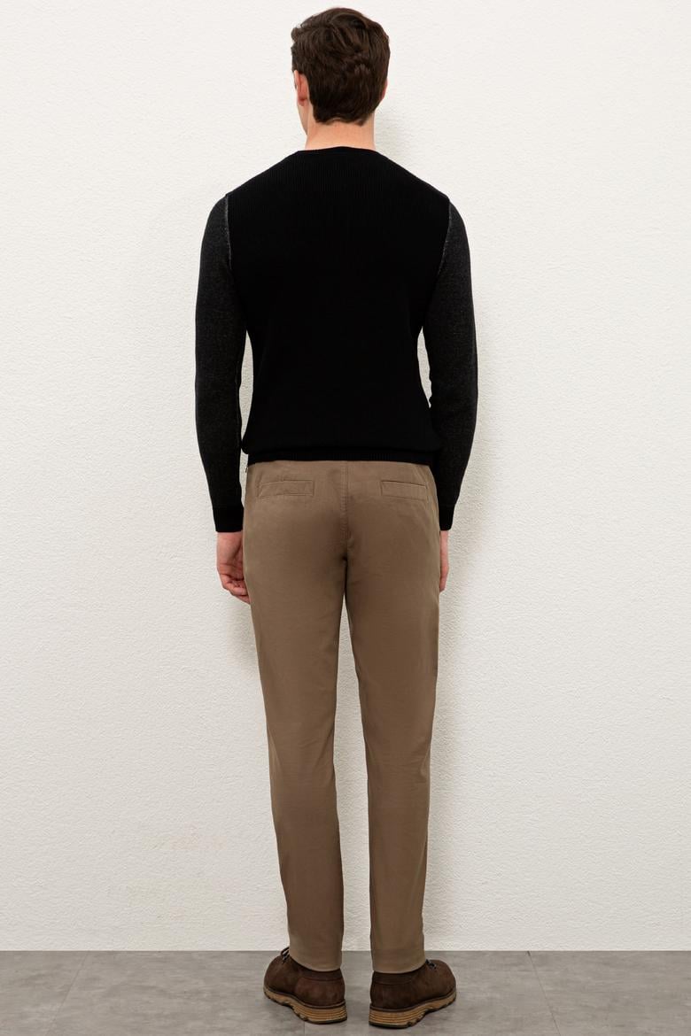 Erkek Kahverengi Chinos - 50234312047