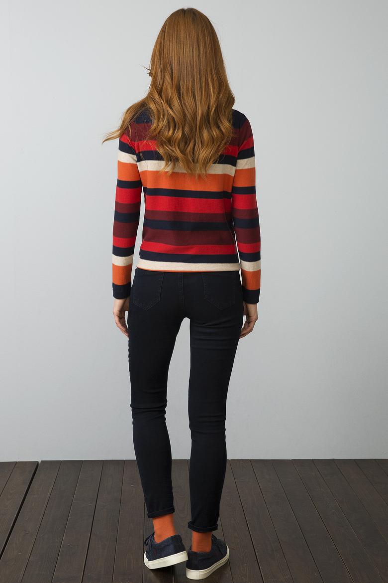 Lacivert Denim Pantolon - 50196225003