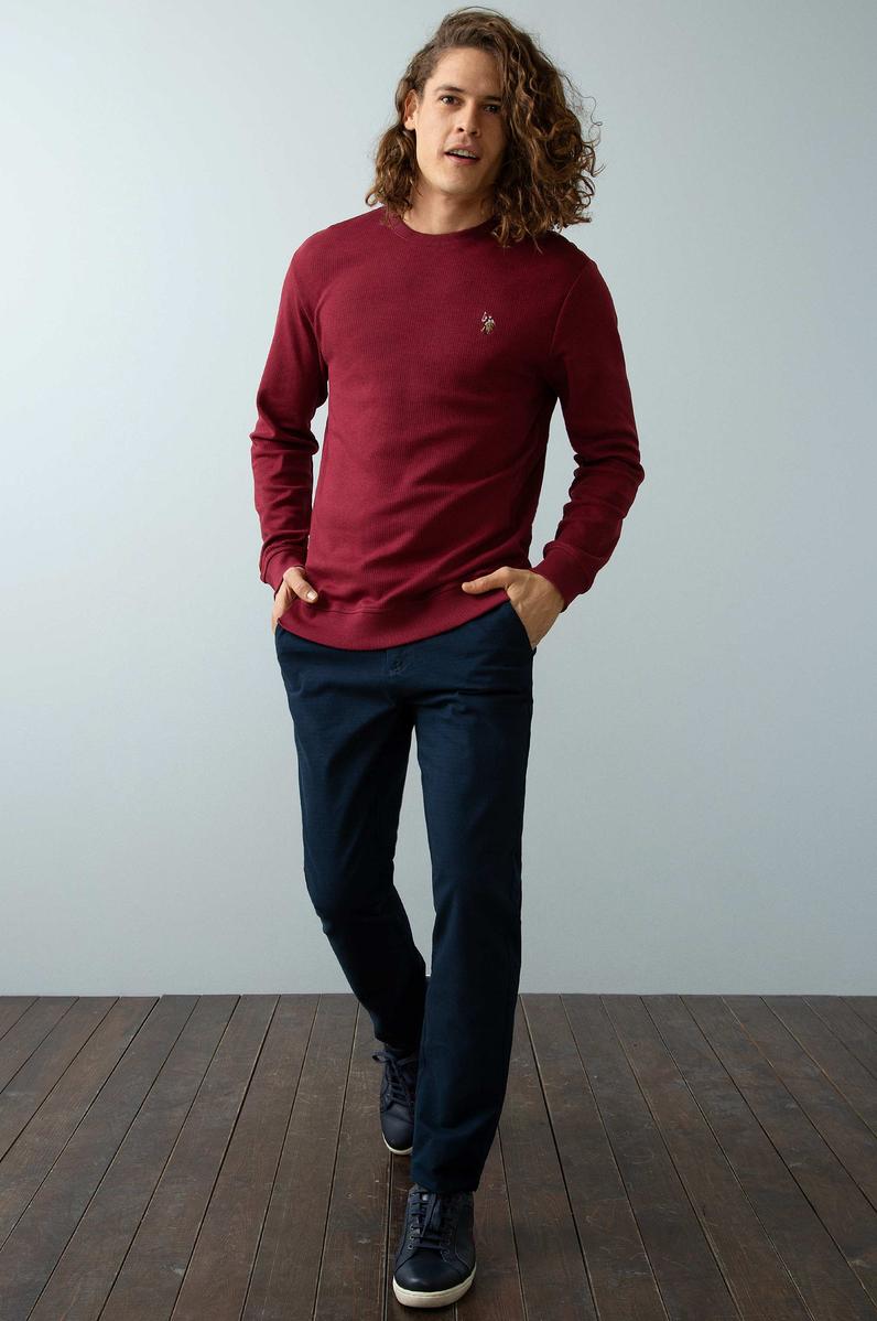 Erkek Kırmızı Sweatshirt