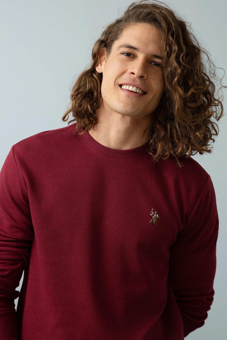 Erkek Kırmızı Sweatshirt - 50205718001