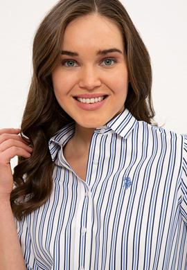 Kadın Mavi Gömlek Uzunkol - 50237941029