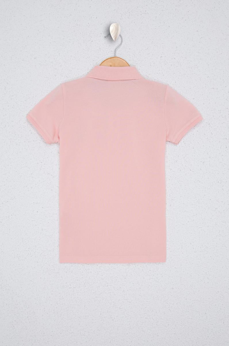 Erkek Çocuk Somon Polo Yaka Tişört