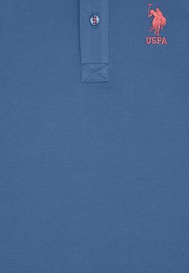 Erkek Çocuk İndigo Polo Yaka Tişört - 50232279163