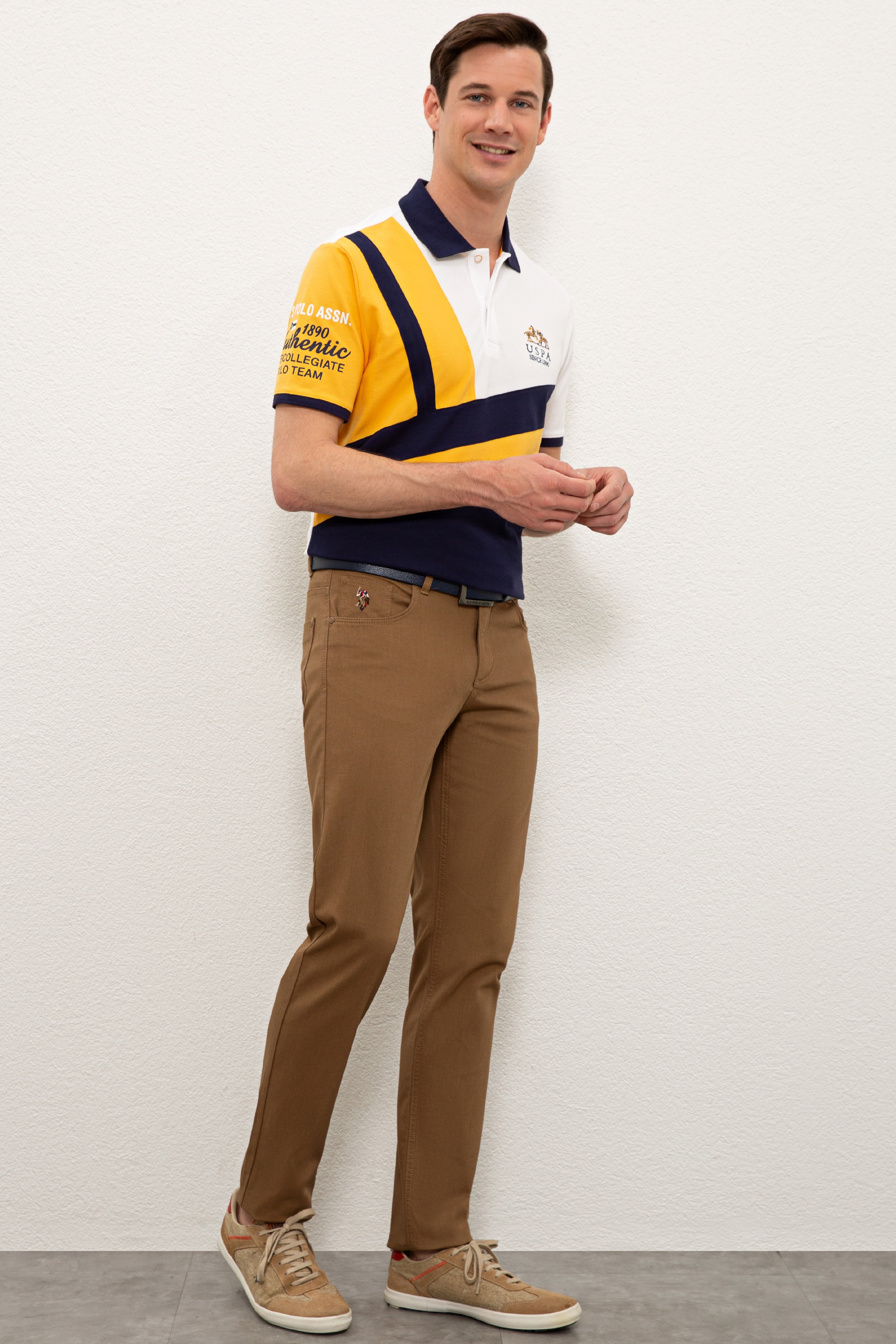 Erkek Kahverengi Chinos - Image 3