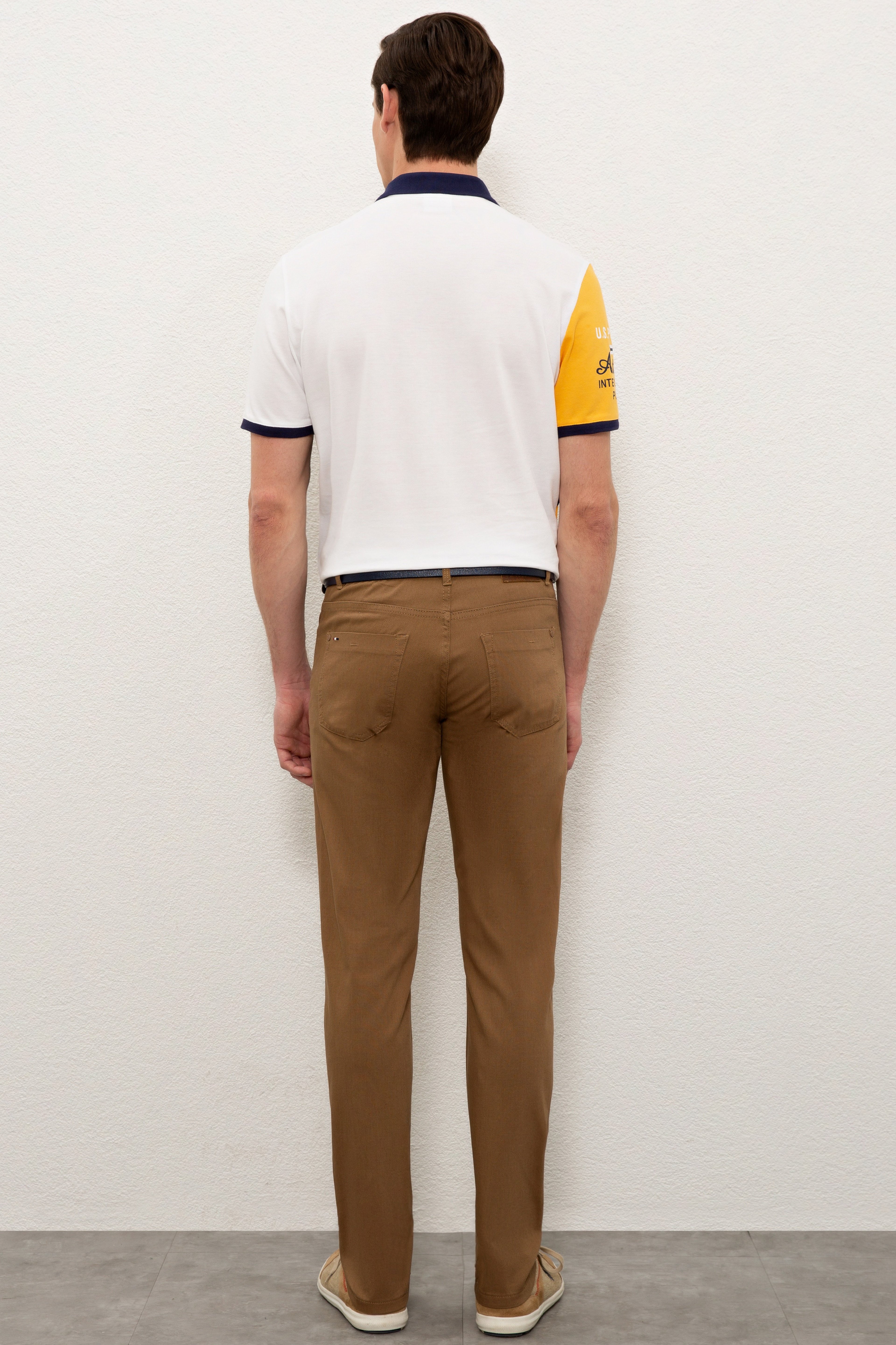 Erkek Kahverengi Chinos - Image 2