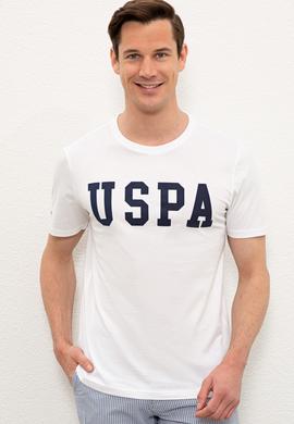 Erkek Beyaz Basic Bisiklet Yaka Tişört - 50232300007