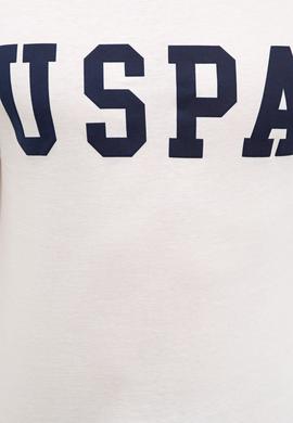 Erkek Beyaz Basic Bisiklet Yaka Tişört - 50232300007