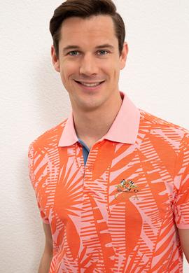 Erkek Nar Çiçeği Polo Yaka Tişört - 50231980020