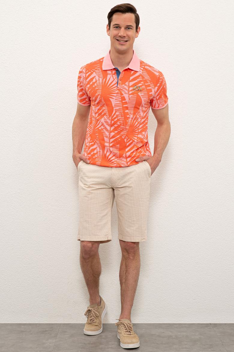 Erkek Nar Çiçeği Polo Yaka Tişört - 50231980020