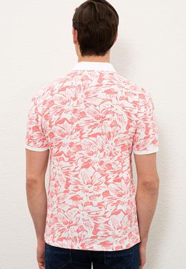 Erkek Nar Çiçeği Polo Yaka T-Shirt - 50238092007