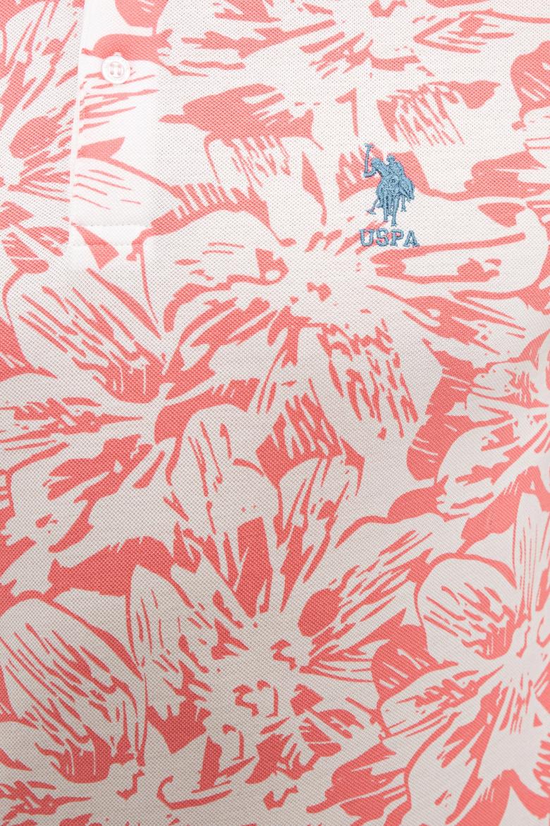 Erkek Nar Çiçeği Polo Yaka T-Shirt - 50238092007