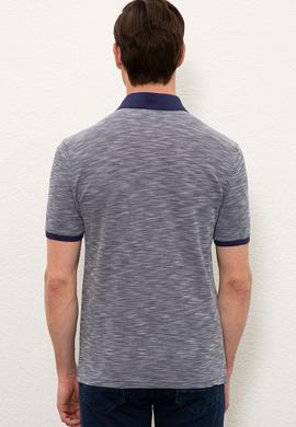 Erkek Lacivert Polo Yaka Tişört - 50235394013