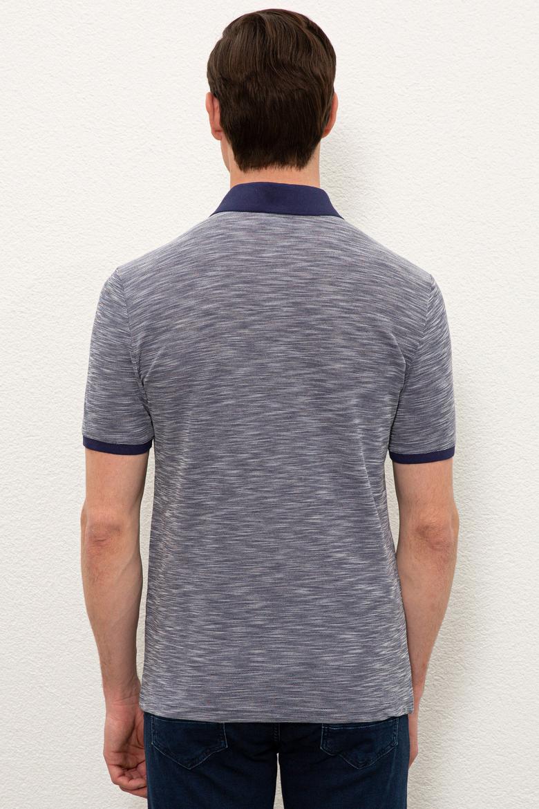 Erkek Lacivert Polo Yaka Tişört - 50235394013