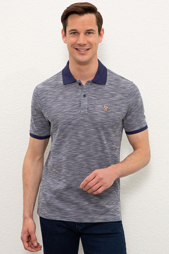 Erkek Lacivert Polo Yaka Tişört