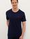 Erkek Lacivert Basic Bisiklet Yaka Tişört