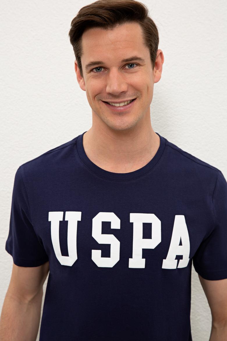 Erkek Lacivert Basic Tişört - 50232300017