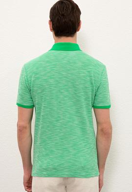 Erkek Elma Yeşili Polo Yaka Tişört - 50235394008